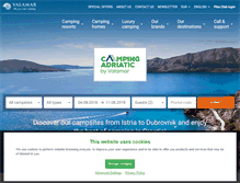 Tablet Screenshot of lanterna.camping-adriatic.com